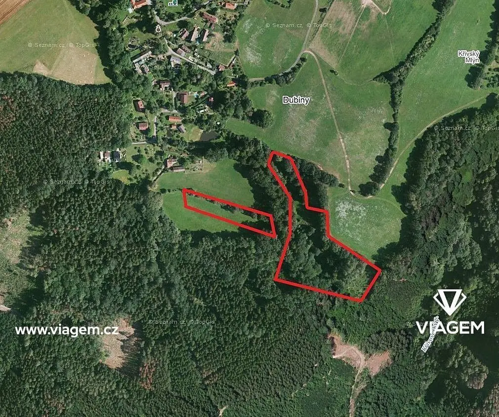 Prodej pozemku 2042 m², Lojovice · Velké Popovice