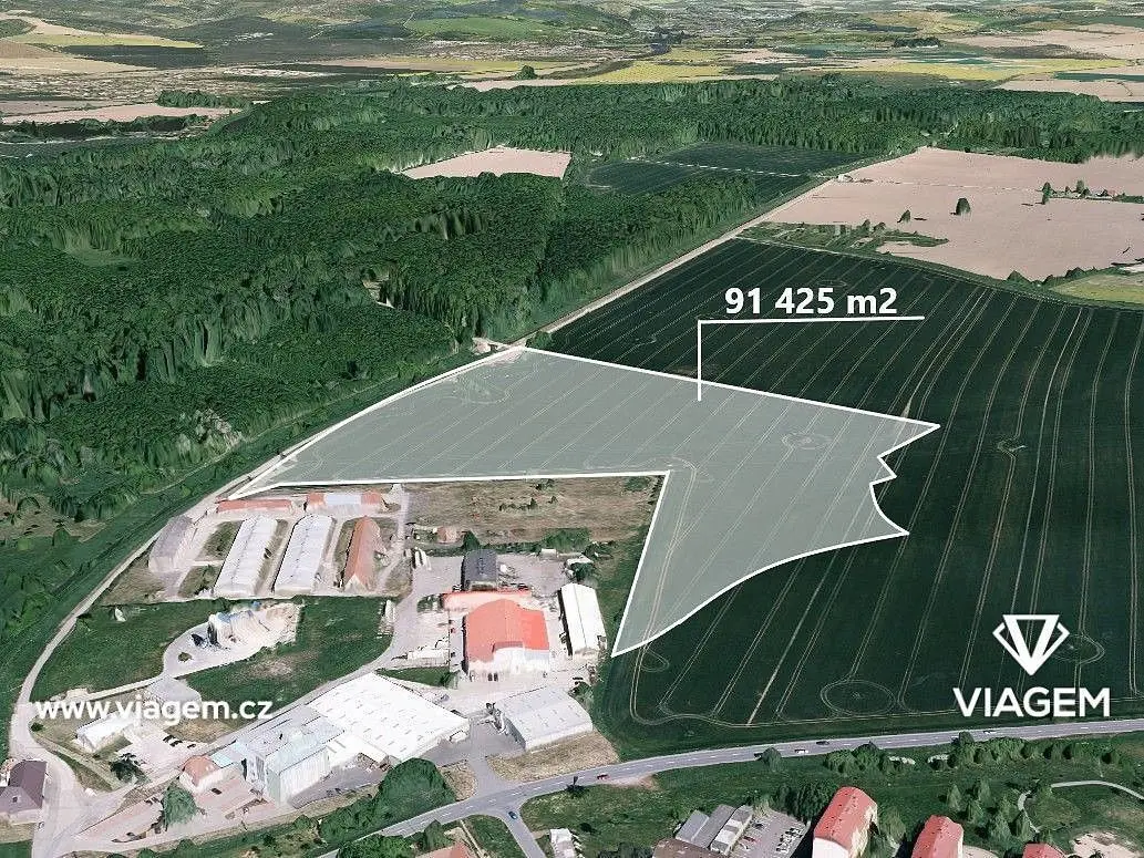 Prodej pozemku 2066 m², Jarošov u Uherského Hradiště · Uherské Hradiště