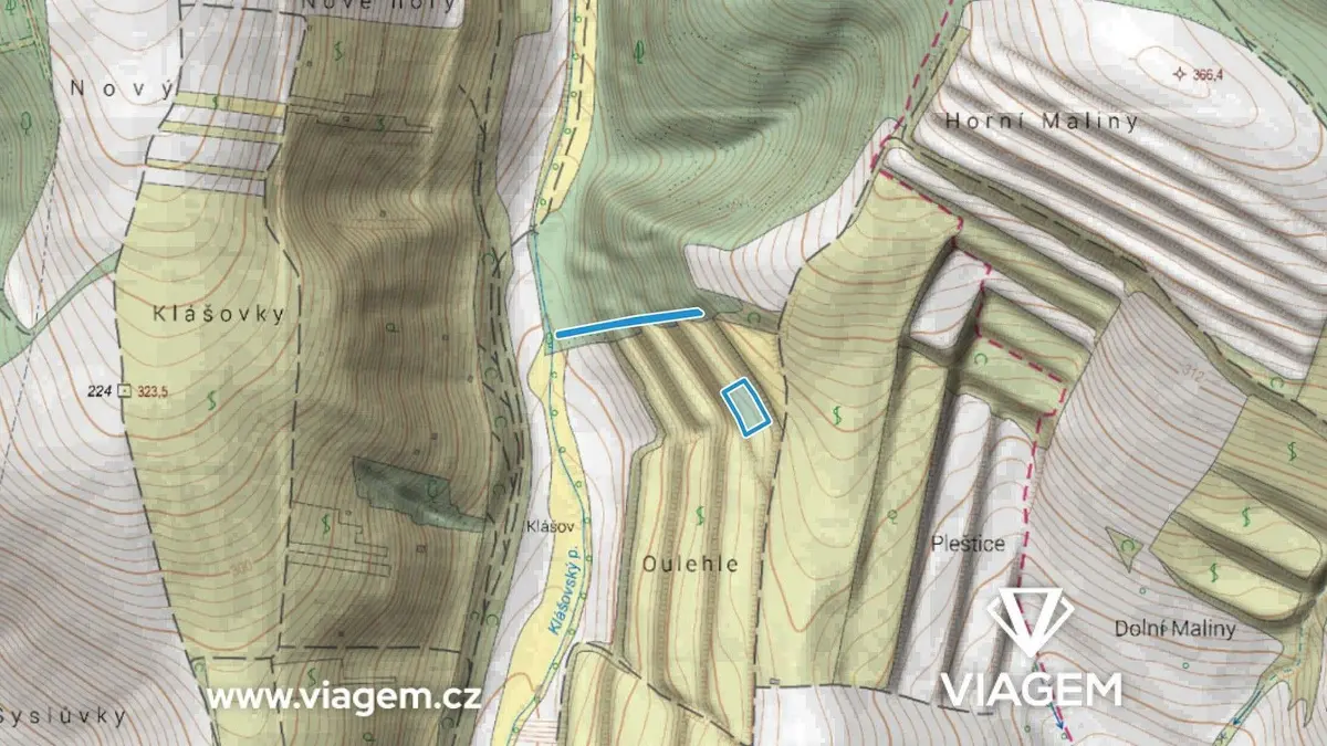 Prodej pozemku 795 m², Žarošice
