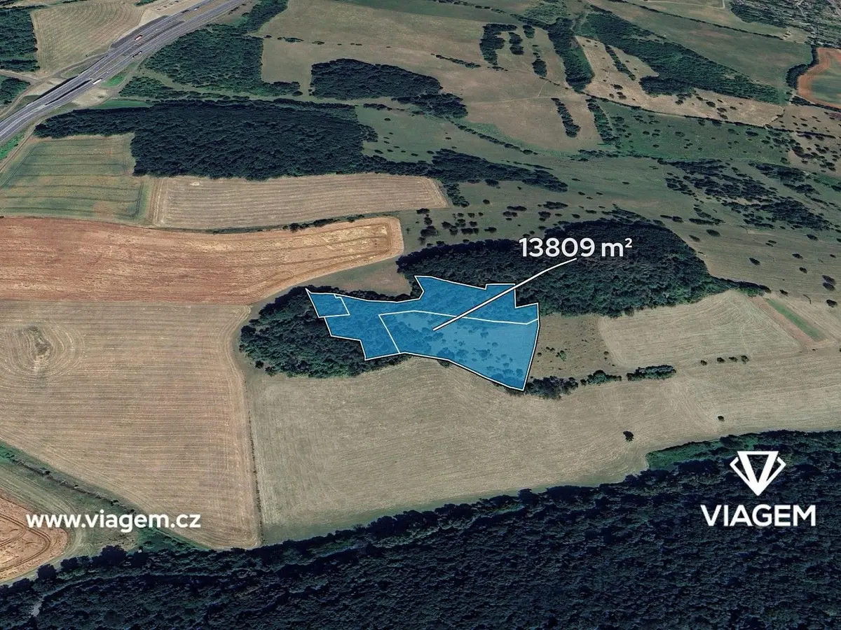 Prodej pozemku 2761 m², Litochovice nad Labem · Prackovice nad Labem
